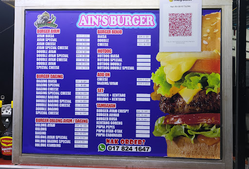 Ain's Burger Taman Melewar