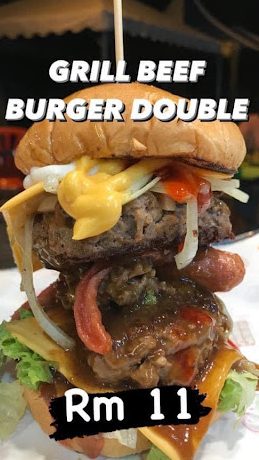 IZZ BURGER (Econsave Tampin) 1 izz burger econsave tampin