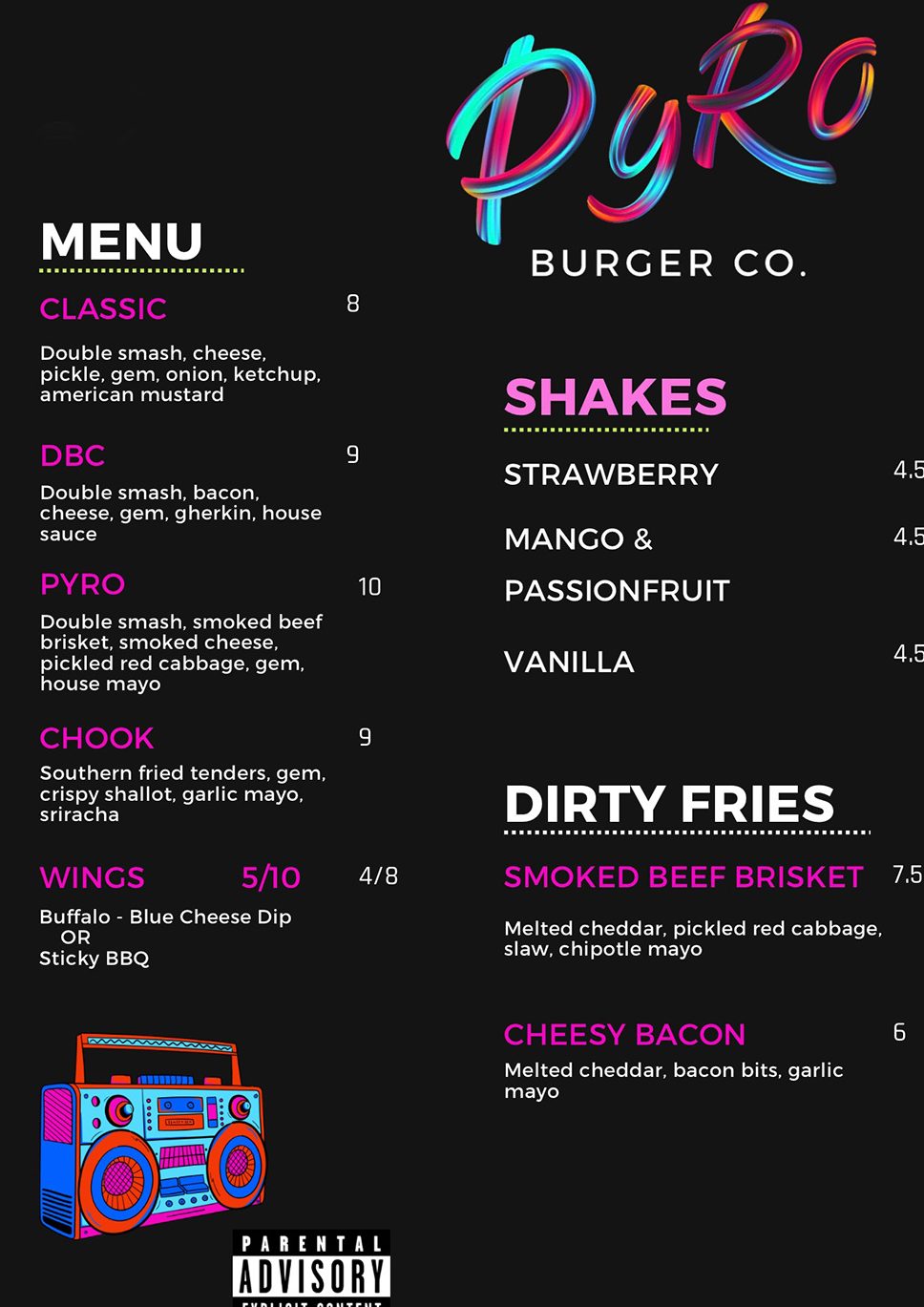 PYRO Burger 1 pyro burger