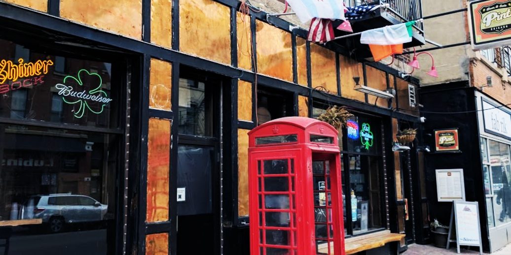 the pint bar kitchen